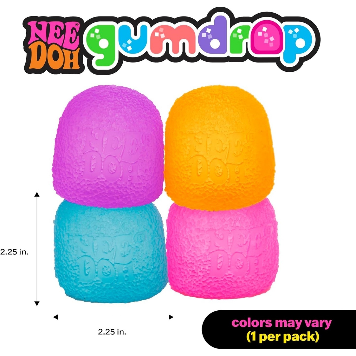 NeeDoh Gumdrop - Textured Sensory Toy - 2.5 - Image 5