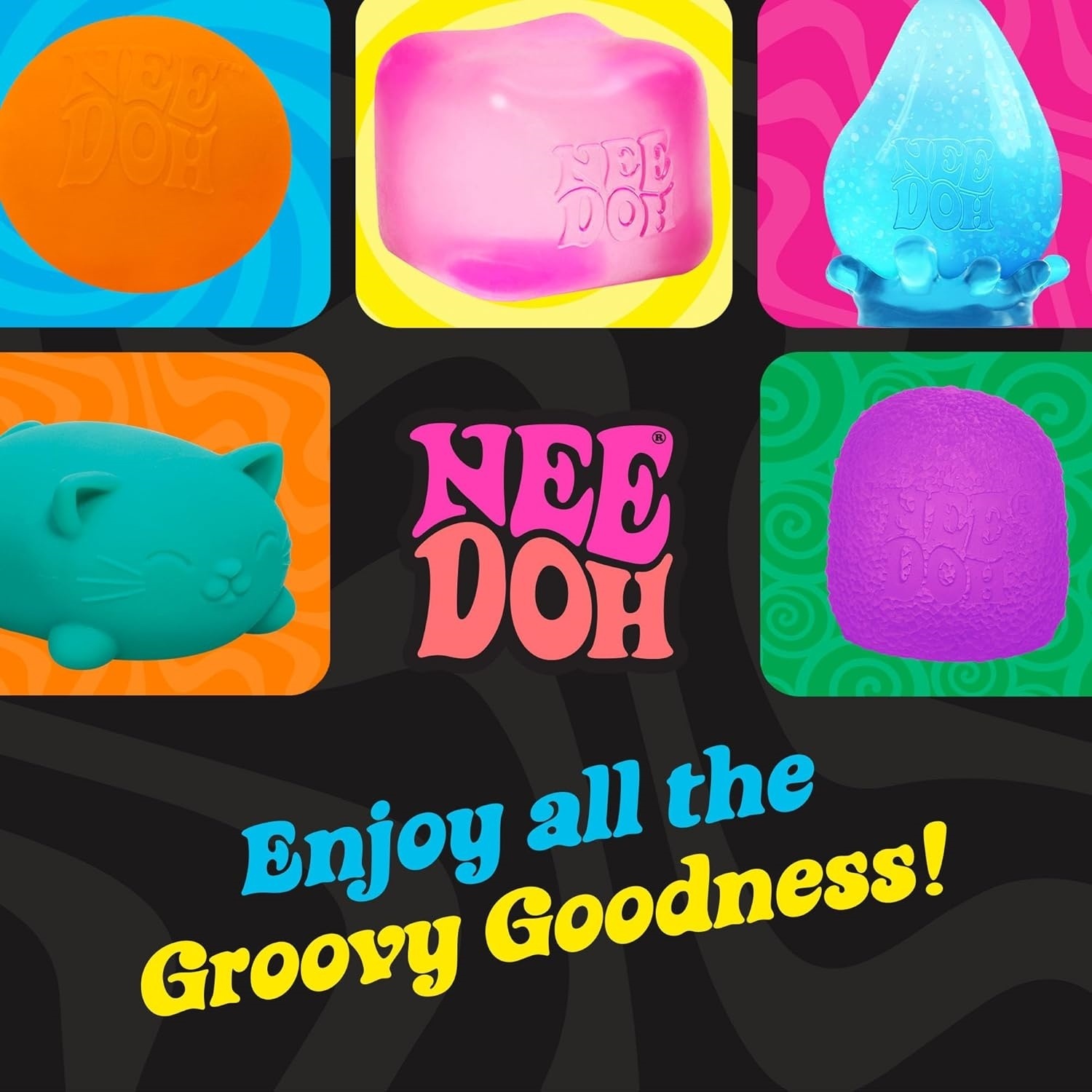 NeeDoh Gumdrop - Textured Sensory Toy - 2.5 - Image 6