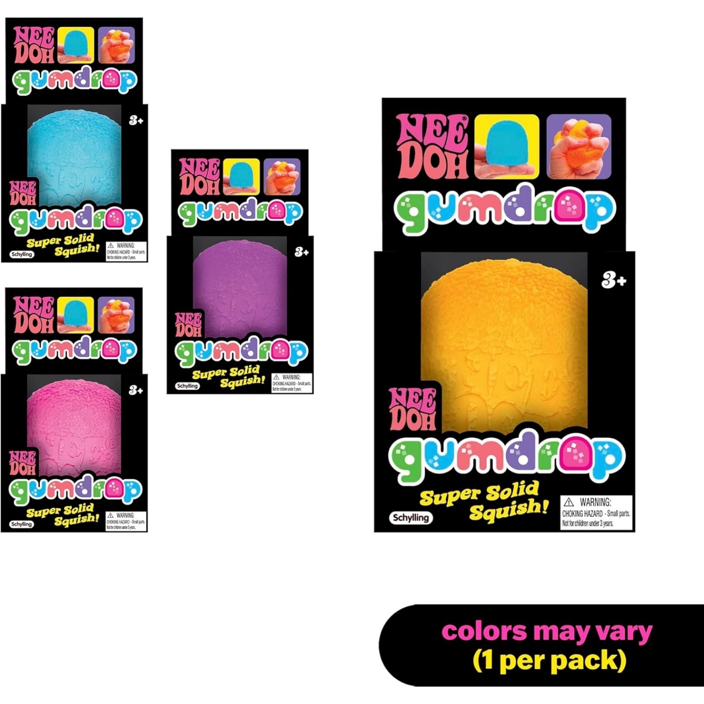 NeeDoh Gumdrop - Textured Sensory Toy - 2.5 - Image 11